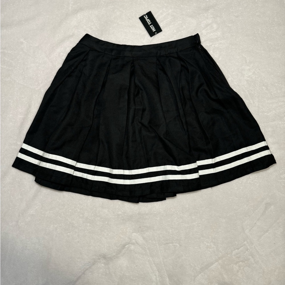 Hot Topic Sailor School Girl Striped Mini Skirt​​​